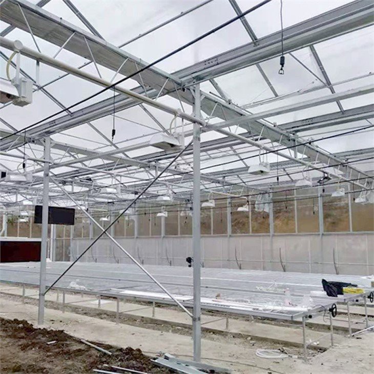 agricultural venlo type glass greenhouse china
